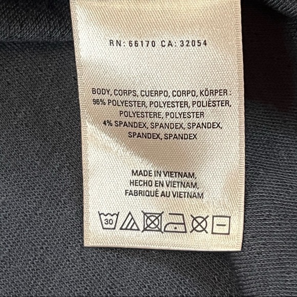 Maeve Anthropologie Size Small Marled Gray Faux Wrap Front Ruched Midi Skirt - Picture 7 of 7